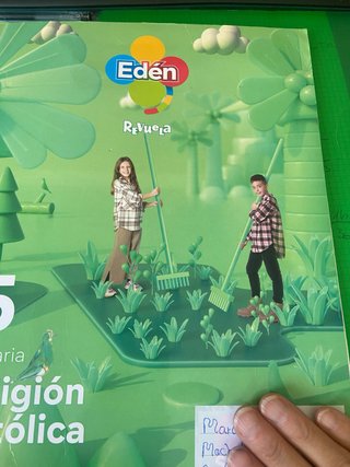 Revuela Religión católica, 5 primaria. Edén