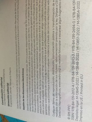 Revuela Religión católica, 5 primaria. Edén