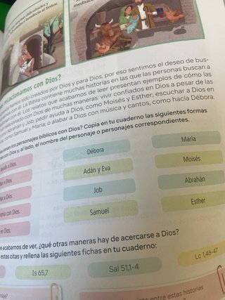 Revuela Religión católica, 5 primaria. Edén