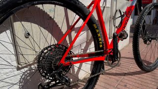 Bicicleta Cannondale Roja