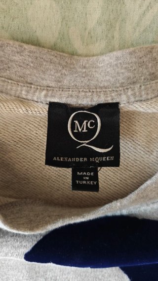 Felpa Alexander McQueen con stampa coniglio