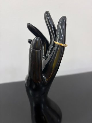 Anillo oro 18k con brillantes