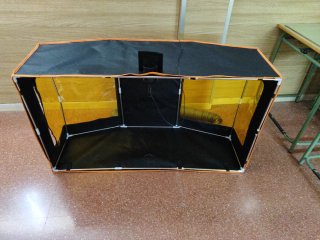 Cubierta para cortadora láser