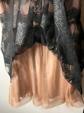 Abito midi La Redoute beige e nero