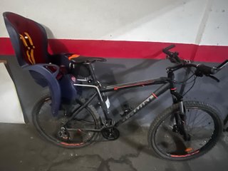 Asiento bici niño