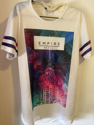 Camiseta Pull&Bear Microperforada M