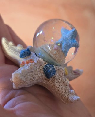 Palla di vetro souvenir Vieste