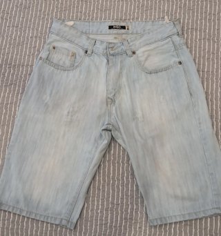 Pantalón vaquero corto INSIDE azul claro