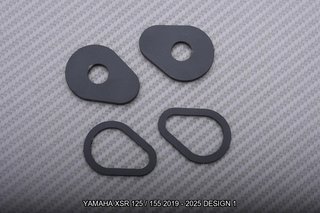 Portamatrículas corto YAMAHA XSR 125 155 2019 2025