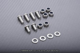 Portamatrículas corto YAMAHA XSR 125 155 2019 2025