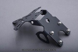 Portamatrículas corto YAMAHA XSR 125 155 2019 2025