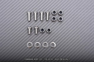 Portamatrículas corto YAMAHA XSR 125 155 2019 2025