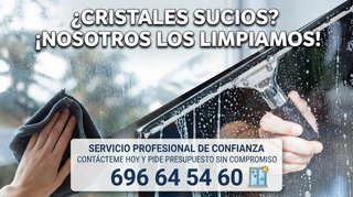 LIMPIEZA DE CRISTALES