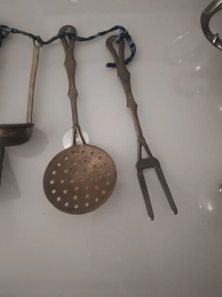 Juego de 5 Cucharones de Latón
