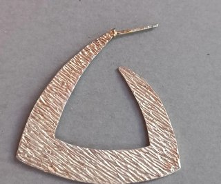 Pendientes Plata Triángulo