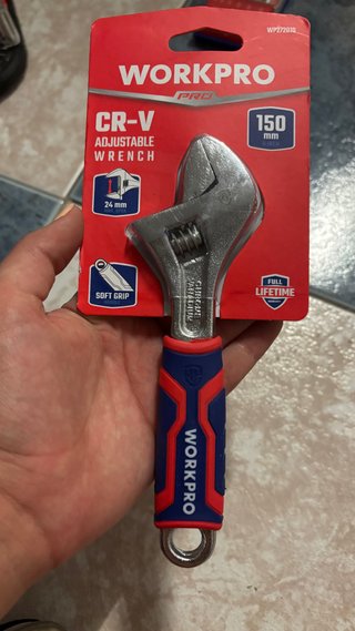 Llave Ajustable WORKPRO 150mm CR-V