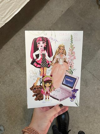 Lámina de colección muñecas