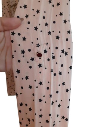 Camisa Estampada Mujer Estrellas Rosa