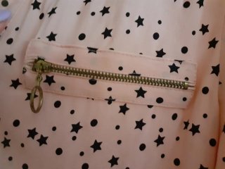 Camisa Estampada Mujer Estrellas Rosa