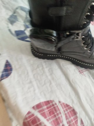 Botas militares Giossepo negras talla 38
