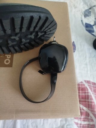 Botas militares Giossepo negras talla 38