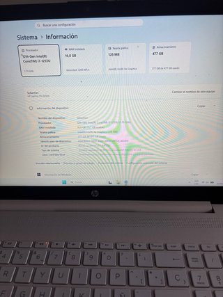 Ordenador HP i7