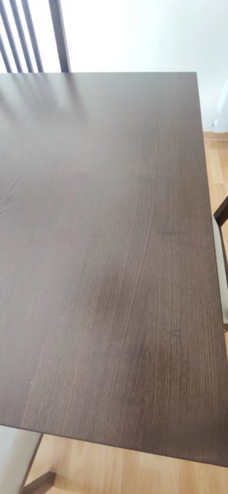 Mesa comedor extensible y 6 sillas