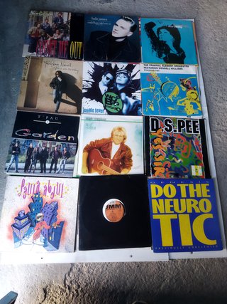 Lote 96 Maxis Vinilo 80s 90s Dance Pop Rock