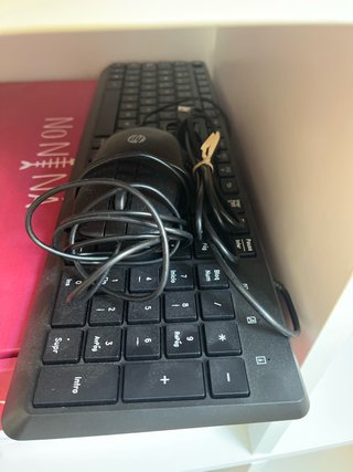 Teclado y Ratón HP Negro