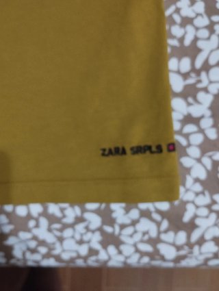 Maglietta uomo Zara senape
