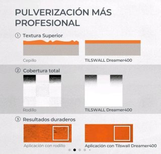 Pistola Pintar Tils Wall 500ml