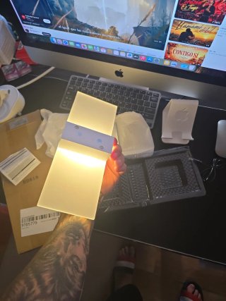Aplique LED Inalámbrico con Sensor