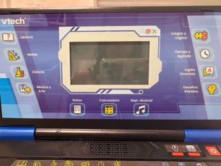 Ordenador infantil Vtech azul