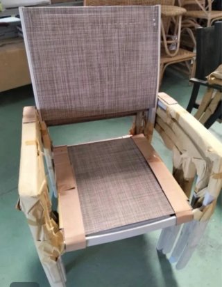 Set de 3 Silla de jardín chillvert aluminio