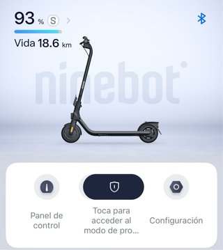 Patinete Eléctrico Ninebot Kickscooter E2