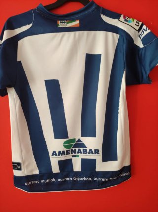 Camiseta Real Sociedad Centenario Firmada T 14 xxs