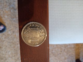 Moneda 2'50 Pesetas 1953,estrellas 19*54.