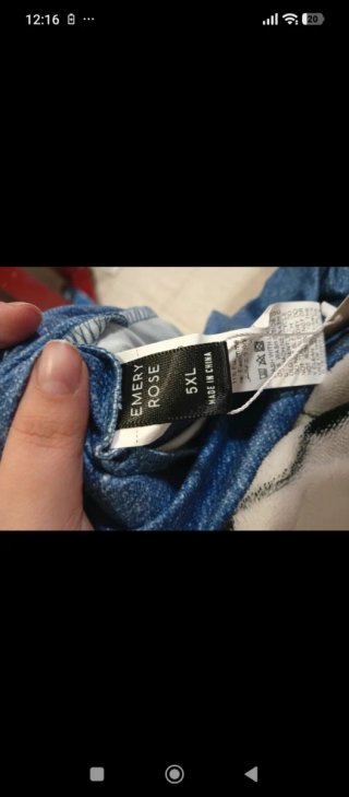 Mallas efecto vaquero 5XL