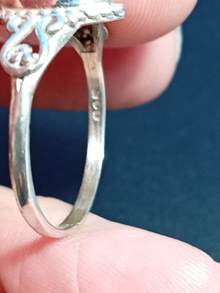 Anillo Plata Ley Turquenita