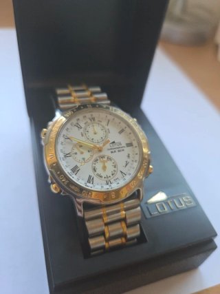 Reloj Lotus Chronograph + Caja Original
