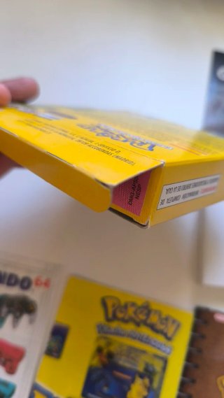 Pokémon Amarillo Game Boy Edición Especial Pikachu