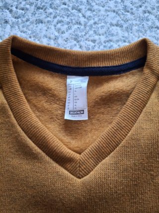 Jersey DECATHLON Amarillo Mostaza Talla XL