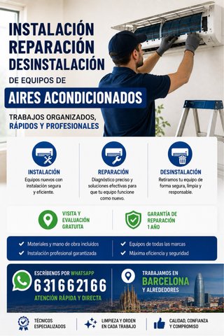 Intalaciones de aires acondicionados