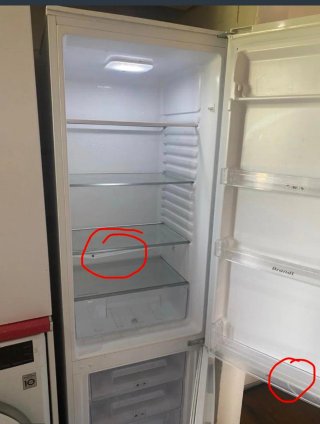 Frigorífico Combi Brandt 175cm