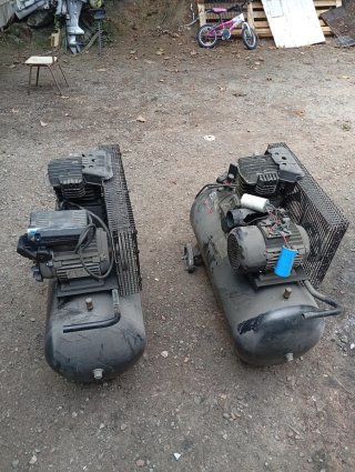 2 Compresores de aire industriales