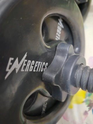 Discos de pesas Energetics 2 900gr 2,1350 y 2 1800