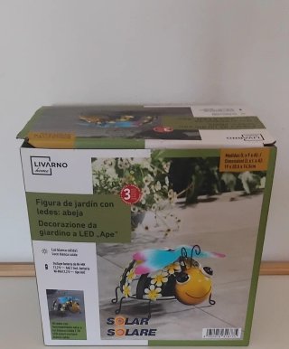 Figura Jardín Abeja LED Livarno Home Solar