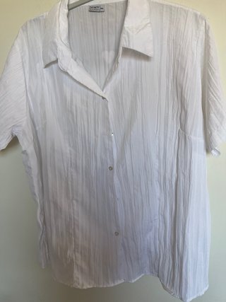 Camicia donna Infinity Woman bianca taglia 3XL
