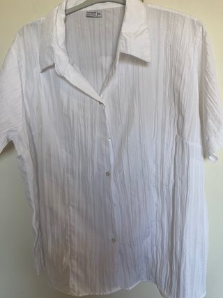 Camicia donna Infinity Woman bianca taglia 3XL