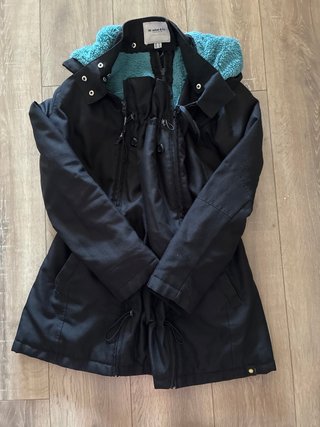 Abrigo invierno premamá y porteo Talla S